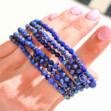 Λάπις Λάζουλι Faceted 4mm