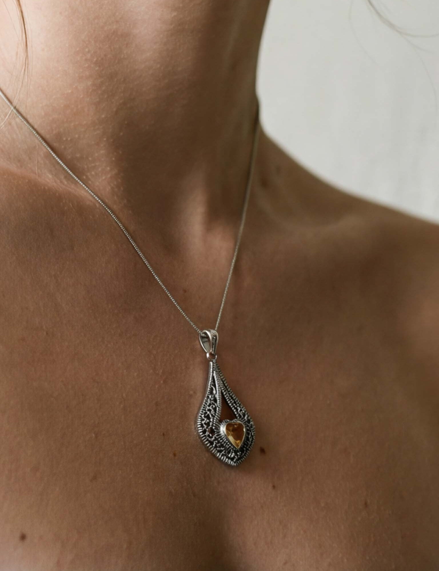 Κιτρίνης Mystic Heart Α.925