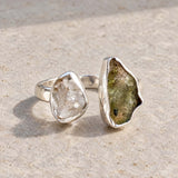 Herkimer Διαμάντι & Μολδαβίτης